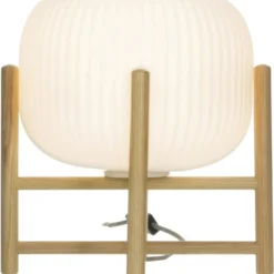 Aneta Lightning Bordslampa Vinda - Trä/vit