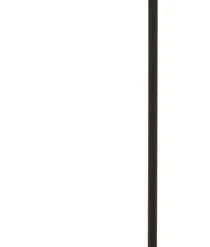 Aneta Lightning Golvlampa Rille - Svart/opalvit