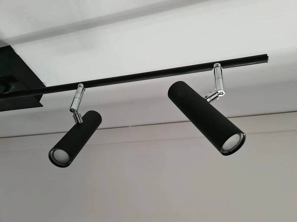 Aneta Lightning Spotlight Artic - Svart/stål - Bild 3