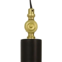 Aneta Lightning Fönsterlampa Dublin - Svart/matt Mässing