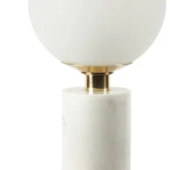 Olsson & Jensen Bordslampa Ohio DM010210 - Vit Marmor