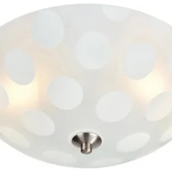 Markslöjd Dots Takplafond 35 Cm - Frostat Glas