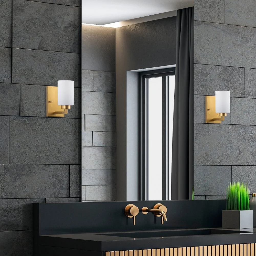 Skånska Möbelhuset Hana Vägglampa 13175 - Guld - Bild 3