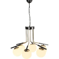 Skånska Möbelhuset Vaduz Taklampa 4001 - Svart/antik