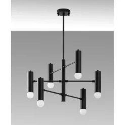 Skånska Möbelhuset Garbo Taklampa 13266 - Svart/vit