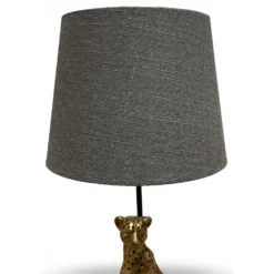 Skånska Möbelhuset Adina Lampskärm I Grovt Linne - Grå