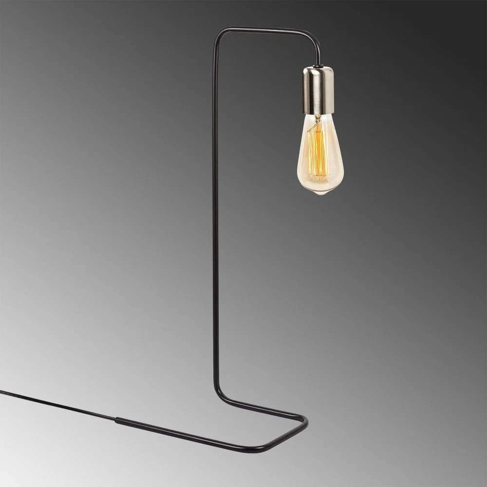 Skånska Möbelhuset Denge Bordslampa - Svart/nickel - Bild 5