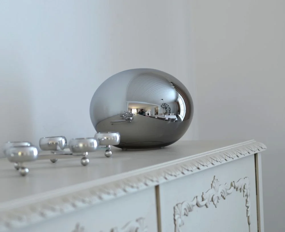 Aneta Lightning Bordslampa Globus - Rökgrå - Bild 2