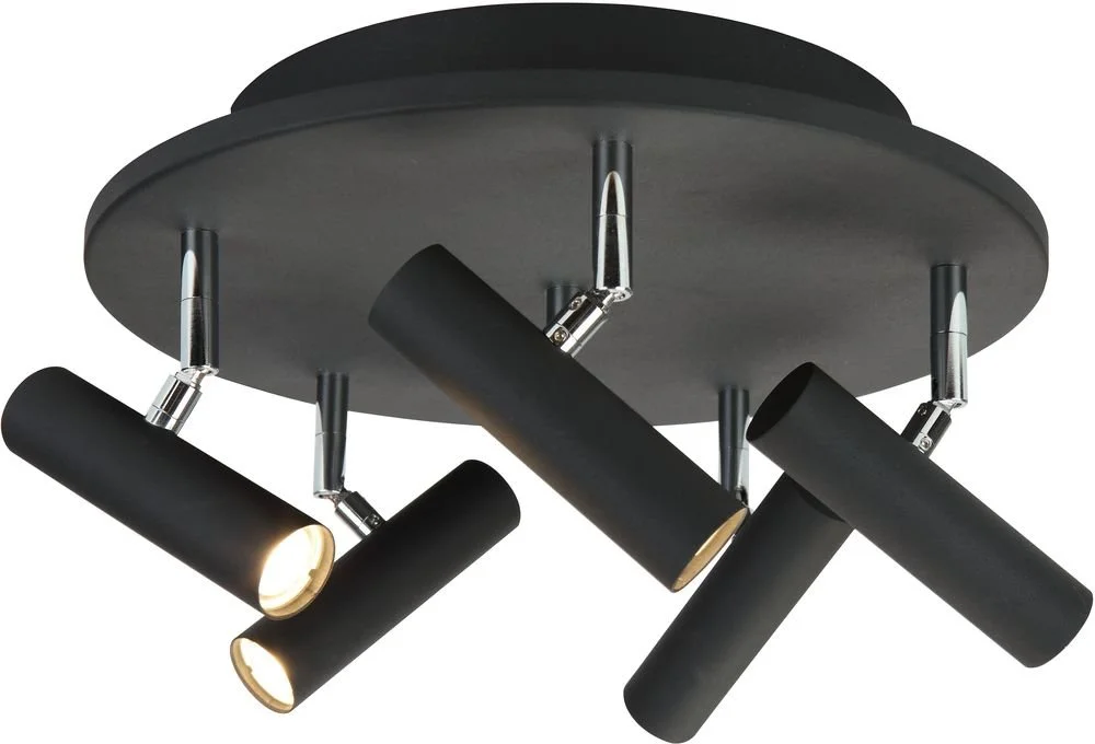 Aneta Lightning Spotlight Artic - Svart/stål - Bild 2