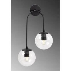 Skånska Möbelhuset Klenod Vägglampa 10570 - Svart