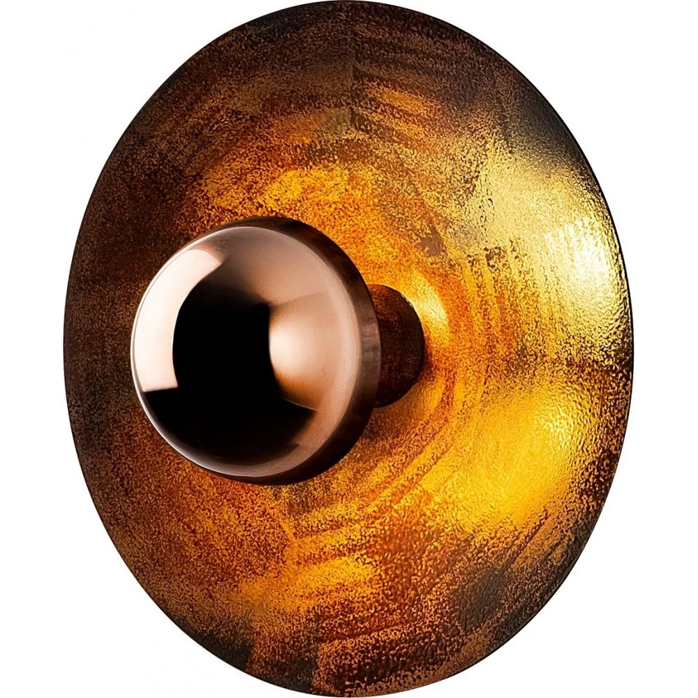 Skånska Möbelhuset Kurt Vägglampa Ø28 Cm - Koppar