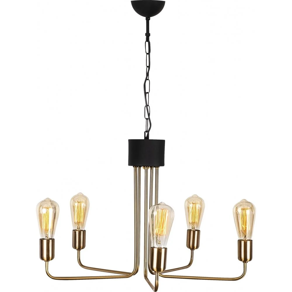 Skånska Möbelhuset Mum Taklampa 3491 - Guld/svart