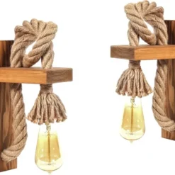 Skånska Möbelhuset Lumina Vägglampa 3 - Brun/guld