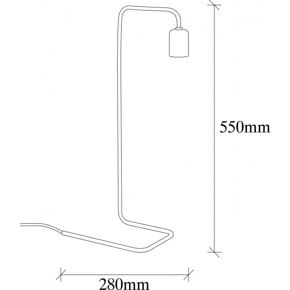 Skånska Möbelhuset Denge Bordslampa - Svart - Bild 4