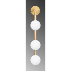 Skånska Möbelhuset Domino Vägglampa 11045 - Guld