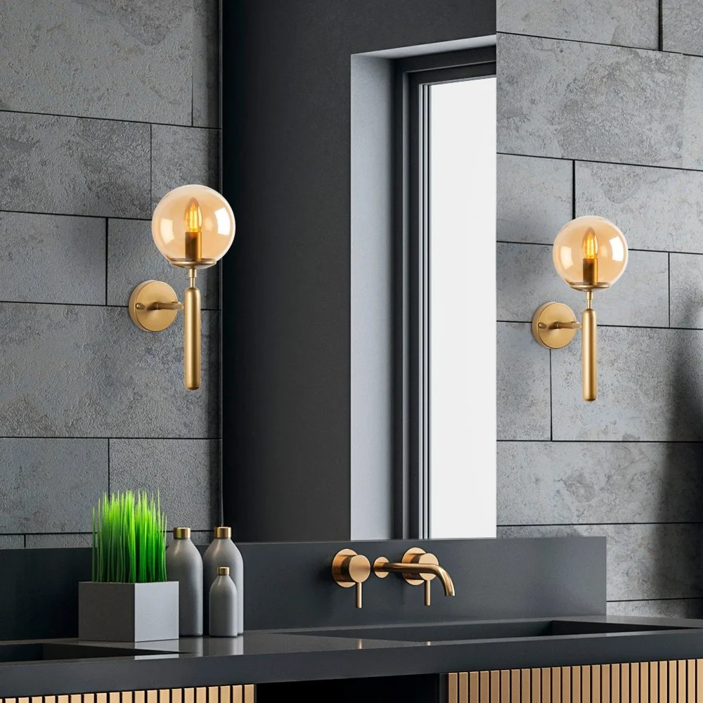 Skånska Möbelhuset King Vägglampa 11459 - Guld - Bild 2