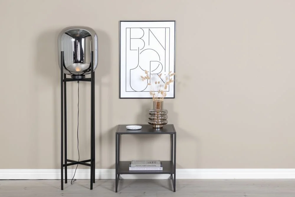 Skånska Möbelhuset Marbystrand Golvlampa - Svart/glas - Bild 2