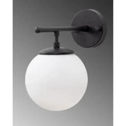 Skånska Möbelhuset Rosy Vägglampa 10715 - Svart/vit