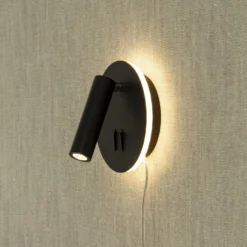 Aneta Lightning Vägglampa Ace - Svart