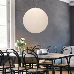 Aneta Lightning Taklampa Moon - Vit