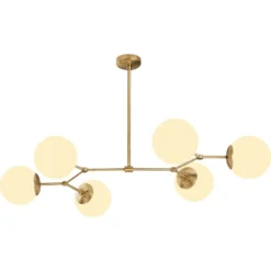 Skånska Möbelhuset Damar Taklampa 6322 - Guld/vit