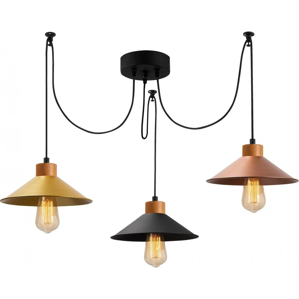 Skånska Möbelhuset Magnat Taklampa N-554 - Flerfärgad