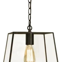 Aneta Lightning Taklampa Diplomat - Svart/klar