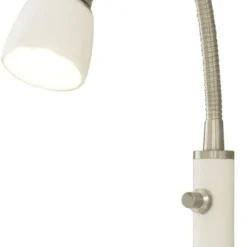 Aneta Lightning Sänglampa Eketorp - Vit/stål