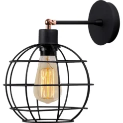 Skånska Möbelhuset Fellini Vägglampa 882 - Svart