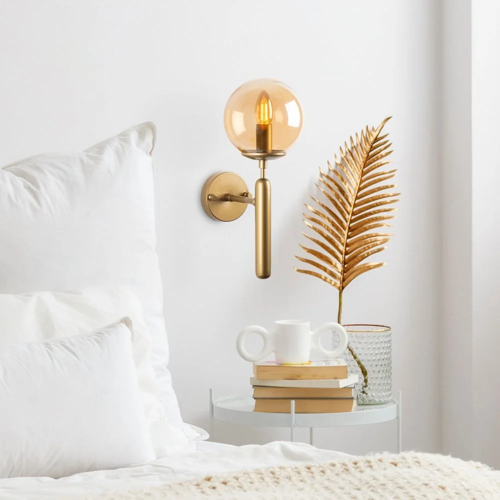 Skånska Möbelhuset King Vägglampa 11459 - Guld - Bild 3