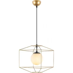 Skånska Möbelhuset Shark Taklampa 11032 - Guld