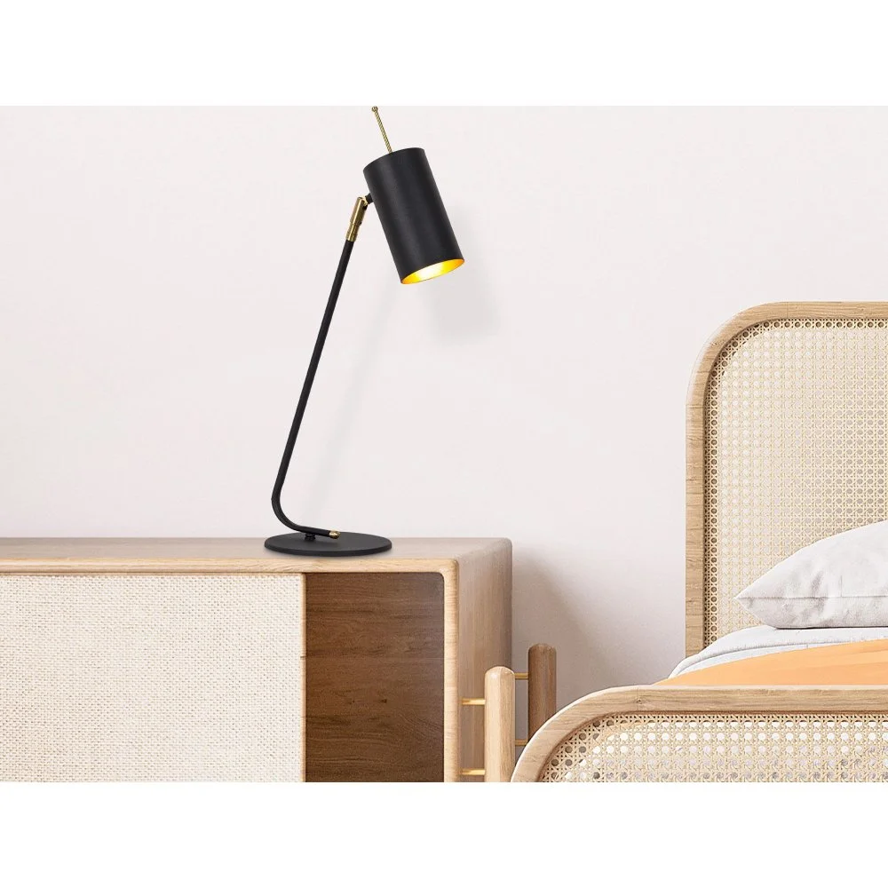 Skånska Möbelhuset Sivani Bordslampa 3 - Svart/guld - Bild 4