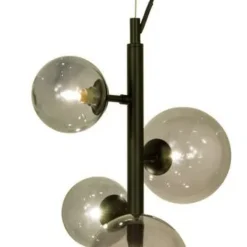 Aneta Lightning Taklampa Molekyl - Svart/rökgrå