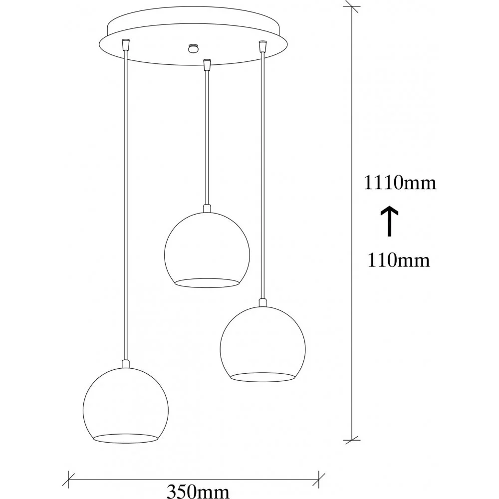 Skånska Möbelhuset Berkeley Taklampa 241-S2 - Platinum - Bild 4