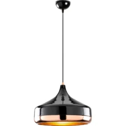 Skånska Möbelhuset Yildo Taklampa 253-S - Svart/koppar