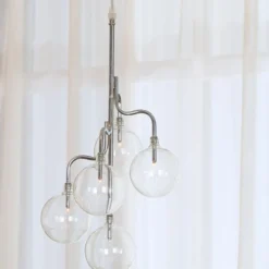 Skånska Möbelhuset Globe Fönsterlampa - Krom / Glas