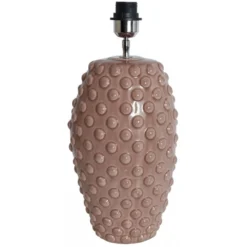 Skånska Möbelhuset Bouble Lampfot H47 Cm - Rosa (Glansig)