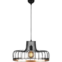 Skånska Möbelhuset Fellini Taklampa 769 - Svart/koppar