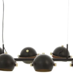 Aneta Lightning Taklampa Bow - Svart/matt Mässing