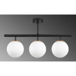 Skånska Möbelhuset Atlas Taklampa 10280 - Svart/vit