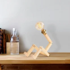 Skånska Möbelhuset Milet Bordslampa Klar - Naturell