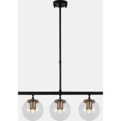 Skånska Möbelhuset Atlas Taklampa 10276 - Svart/antik