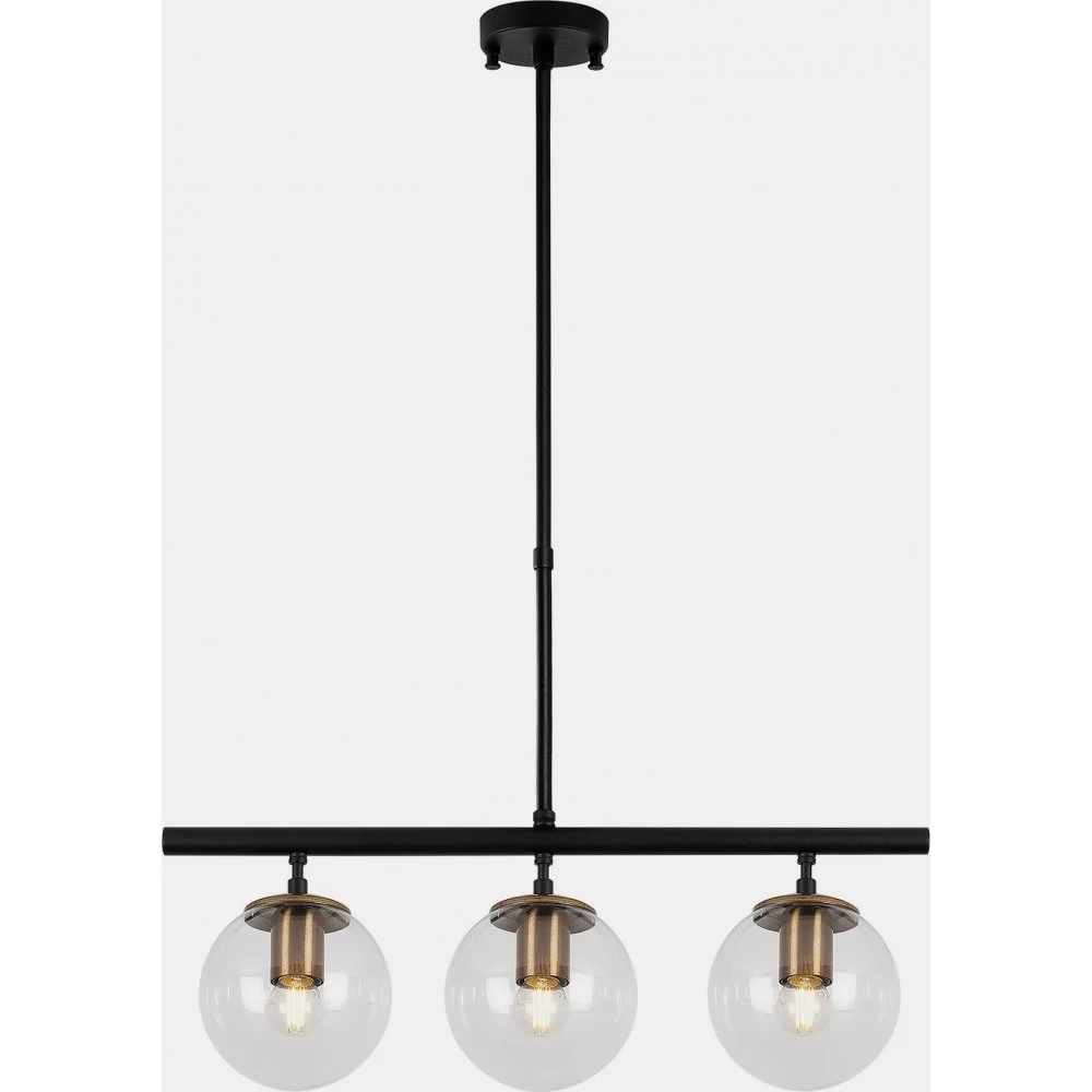 Skånska Möbelhuset Atlas Taklampa 10276 - Svart/antik