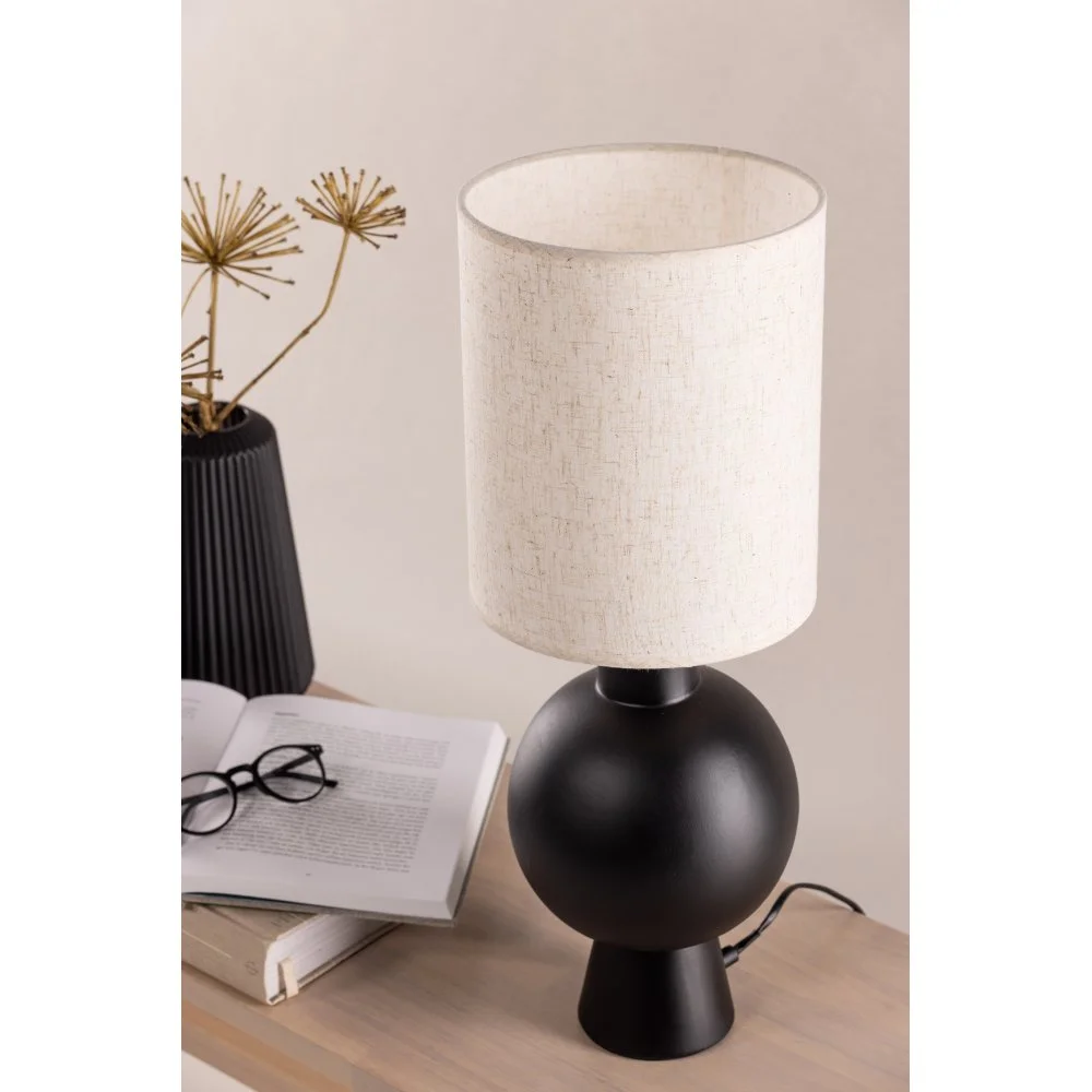 Skånska Möbelhuset Mysterna Bordslampa - Svart/beige - Bild 3