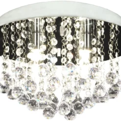 Aneta Lightning Plafond Madelene - Krom