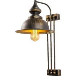 Skånska Möbelhuset Samba Vägglampa 3743 - Antik