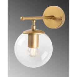 Skånska Möbelhuset Rosy Vägglampa 10720 - Guld