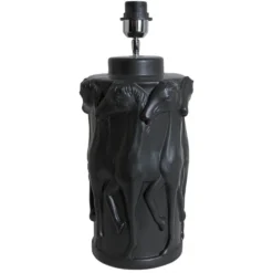 Skånska Möbelhuset Bordslampa Dansande Hästar H47 Cm - Svart