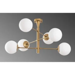 Skånska Möbelhuset Arve Taklampa 10173 - Guld/vit