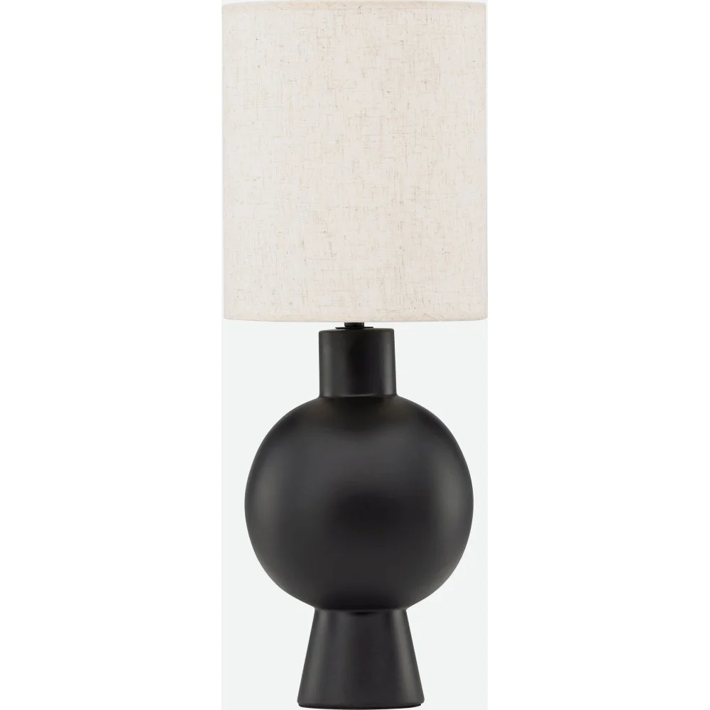 Skånska Möbelhuset Mysterna Bordslampa - Svart/beige